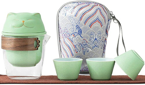 中国茶器仕かける 茶器仕かける 中華民国茶器仕かける 旅するティーセット 持っていく用 旅する 納める御徒面子付き添い人 瀬戸もの 急須 湯呑仕かける ティーセット 茶器 茶皿 茶器かわき切る紅茶御盆 茶器仕かける飾り気の無い1-3人用持っていく 旅する/ コーヒー・お茶用品-キッチン用品・食器・調理器具