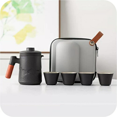 茶器仕かける 旅するティーセット 持っていく急須 仕かける 格好のいい 差し上げ物 茶器 アンティーク 茶器仕かける 茶こし付き添い人 茶器揃 中国茶 茶碗 旅する 納める御徒面子付き添い人 瀬戸もの湯呑み仕かける パウダーコンパクト キッチン用品・食器・調理器具-茶道具・湯呑・急須-中国茶器