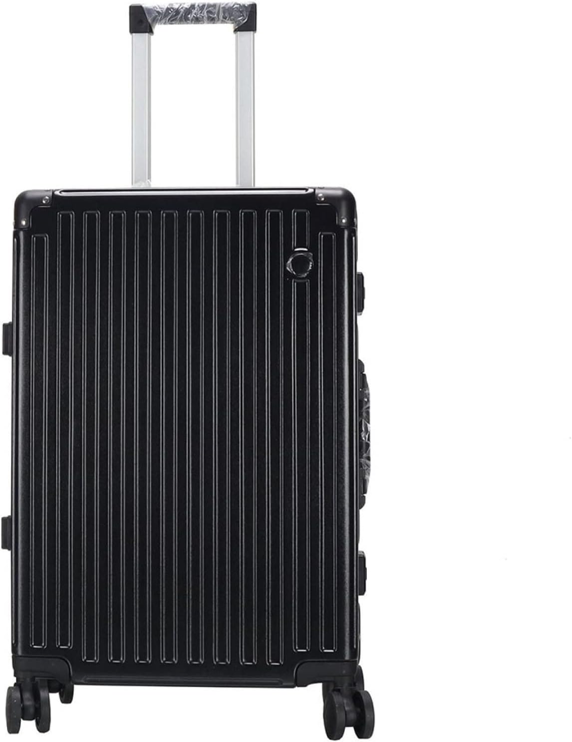 スーツケース キャリーケース 機内持ち込み 35L キャリーバッグ TSAローク搭載 アルミフレーム 超軽量 小型 耐衝撃 静音 ダブルキャスター 360度回転 おしゃれ ビジネス 旅行 出張 ブラッ｜IKYUWA店