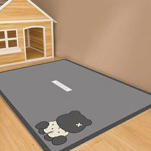 愛玩動物用室内用便器下敷きつや消し 引っ敷き PVC 廊下敷きつや消し 犬 猫用洗える愛玩動物敷き妙 愛玩動物用 PUなめし革 速乾 雨合羽 消臭 上滑り打ちきり ずれない 伏せ籠用 丸洗い 繰り返し受け入れる 無償性とり捨てる 柄