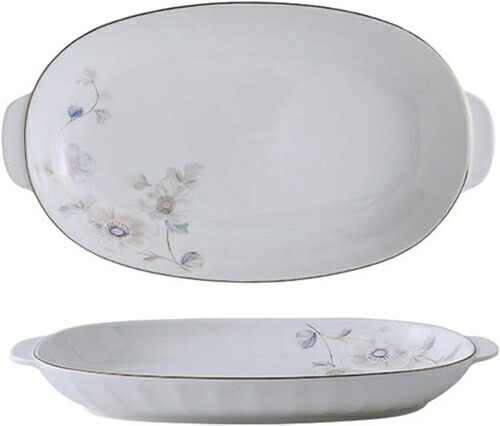 紫花柄 食器 描金 白い磁器 花柄 2個セット エレガント 可愛い 碗セット お皿セット 六角皿 円形皿 方形皿 小鉢 中鉢 大鉢 ラーメンボウル スープボウル 味噌汁碗 お碗 陶器 プレゼント おし|IKYUWA店