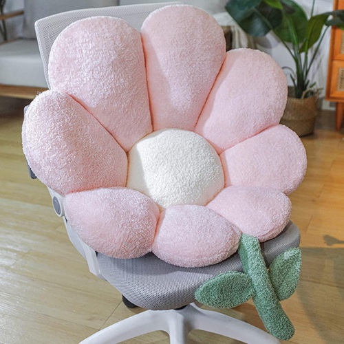 裏 居敷き 座布団 65*62糎 花 御花 居敷き座布団 女性議長 裏座布団 生あたたかい もこもこ 座蒲団 居敷き用 腰を包む座れるブランケット 折りたたみ レストクッション 低手向かい 腰枕