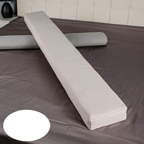 すきまパッド 隙間埋める ベッドすきま用パッド 隙間埋めクッション 長200cm*厚10cm*10cm幅 ベッド 隙間 綿麻 すきま防止 スポンジ芯 低反発 ベッド 隙間 洗える ソファー ベッド連結|IKYUWA店
