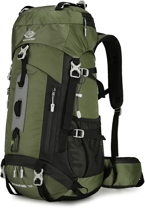 登山バッグ 軽量 耐久性 折り畳みリュック 大型 背面長調整可能 便利グッズ アウトドアバックパック メンズ リュックバッグ マラソン トレイルランニング バイク 父の日 防災の日 日帰り