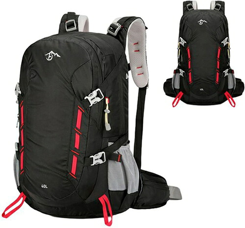 登山用リュック 防水 軽量 山登り サバゲー サイクリング スポーツリュック アウトドア キャンプ ハイキング トラベル 背面長調整可能 バックパック 便利グッズ 防災用 災害用 休暇