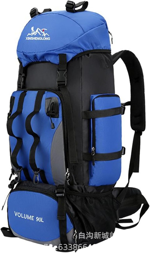 登山リュック 大型 大容量 防水 軽量 山登り サバゲー サイクリング アウトドアバックパック トラベル用 防災用 災害用 休暇 旅行バッグ 男女兼用 ハイキング トレッキング キャンプ