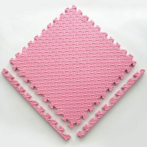 ジョイントマット ベビー用 キズ防止 60*60*1.0cm(葉の模様)10枚セット 衝撃吸収 厚めタイプ キッズスペース 発泡スチロール 自由に組み合わせ 純色 シンプル 正方形 保温防寒 幼稚園