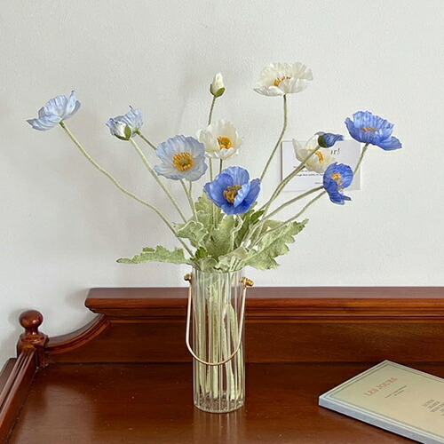 枯れない花 造花 花瓶付き アートフラワー インテリア 花束 プレゼント ギフト 部屋飾り物 開店祝い 誕生日 お礼 ブーケ 写真撮影 美術館 喫茶店 ホーム 水やり不要 長持ち 光触媒 オンシジュー