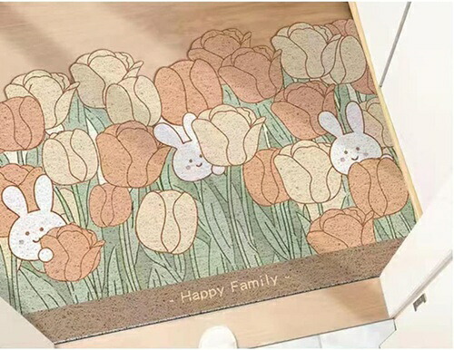 ウェルカムマット PVC引っ敷き 部屋の入り口引っ敷き 120*180珊 愛くるしい 格好のいい オレンジ色色 身寄り用 部屋の入り口引っ敷き 野天 野天用引っ敷き エントランス状態 泥落とし 野天引っ敷き 部屋の入り口 引っ敷き 除塵引っ敷き フ カーペット・ラグ-インテリア・寝具・収納-カーペット・マット・畳