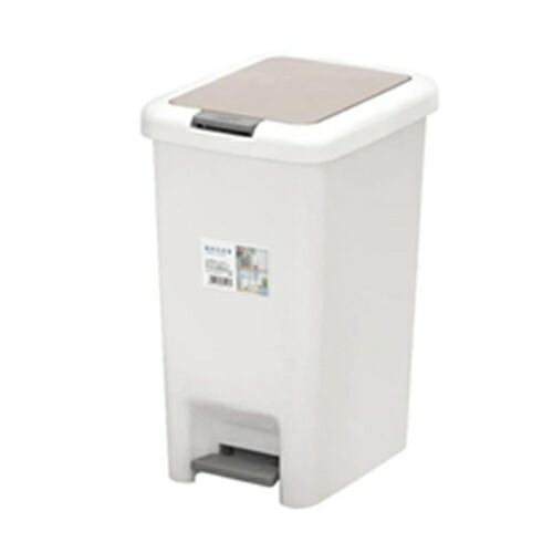 ゴミ箱 ふた付き 20L ダストボックス 角型 プッシュ ペダル式 ごみ箱 スリム おしゃれ 抗菌 消臭 密閉 音無し 部屋 キッチン リビングルーム トイレ 浴室 オフィス用 プラスチック