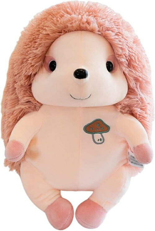 ぬいぐるみ ハリネズミ かわいい 25cm 桃色 癒し おもちゃ 人気 面白い 萌え萌え 添い寝枕 女の子 男の子 縫いぐるみ 子供用 気持ちいい 贈り物 安眠グッズ 人形 クッション 自分へのご褒美