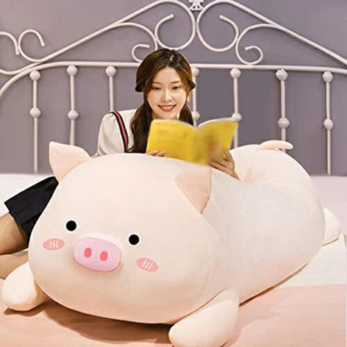 ぬいぐるみ ウサギ タイプ 抱き枕 縫い包み ふわふわ もちもち 癒し 可愛い 80cm リアル 添い寝 洗える お祝い 豚 おもしろ だきまくら ぽっちゃり 縫いぐるみ面白いキャラクター リッチ プ