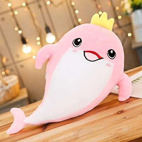 ぬいぐるみ かわいい 海豚 特大 人形 抱き枕 ロング枕 癒し系 萌え萌え もこもこ 柔らかい ふわふわ プレゼント 贈り物 抱きまくら クッション 子供部屋 ブルー 縫いぐるみ 写真小道具 ふわふわ