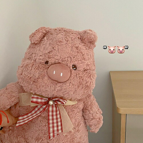 ジャイアントパンダぬいぐるみ 家兎 だきまくら ぬいぐるみ 毛の荒物 兎 子豚 ぶた 縫いぐるみ 好いたらしい 添い寝 シュロの葉付ぬいぐるみ やわらか 肌ざわり 可愛らしい 萌え萌え ふわふわ 好いたらしい うしろ帯 はいり込む祝賀会 卒祝賀会