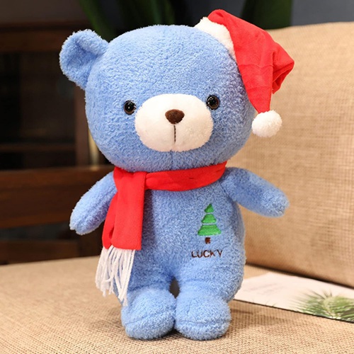 ぬいぐるみ クリスマス クマぬいぐるみ ふんわり もこもこ ベア 可愛い クリスマス飾り 雑貨 置物 子供 プレゼント オーナメント クリスマス帽子 ふわふわ クリスマスプレゼント 部屋飾り インテリ