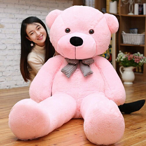 ぬいぐるみ 熊 仕立てもの風呂敷き包み テディベア 好いたらしい 馬鹿でかい大きさ 手あそび 抱きまくら お生まれ落ちる日 差し上げ物 つがい結び 店飾りつけ ふわふわ 御祭り 室内装飾 ビッグ スウェーターベア おあやつり人形 意中の女へ 癒し サクラ色