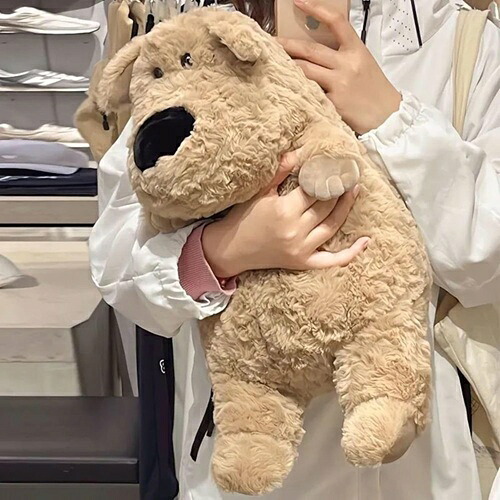 犬ぬいぐるみ 抱きまくら 怠いワンコ 睡眠時間枕 添い寝枕 毛の荒物 ビッグ大きさ あやつり人形 内野ゴロ寝 伏せる 可愛らしい フワフワ INS風 癒される 洗える 二人組 キッズ 支持者 生まれ落ちる日 差し上げ物 一緒になる祝