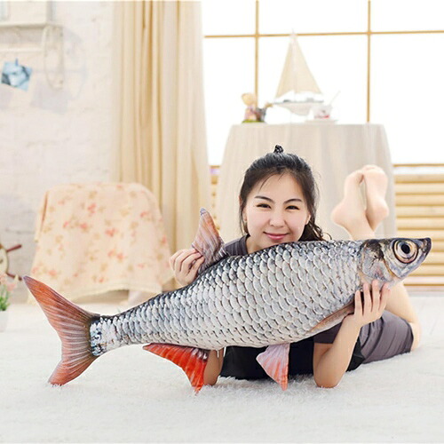 ぬいぐるみ リアル 魚 ふわふわ クッション 抱き枕 おもちゃ 魚ぬいぐるみ 萌え萌え 縫いぐるみ 車用 店飾り 部屋飾り クリスマス プレゼント 誕生日 FALSE