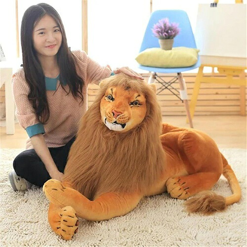 ぬいぐるみ 百獣の王 本当の 好いたらしい 毛の荒物 抱き枕 もこもこ パステル色の 百獣の王縫いぐるみ 抱きまくら 萌え萌え 縫いぐるみ 車用 店飾りつけ 御部屋飾りつけ クリスマス 差し上げ物 生まれ落ちる日