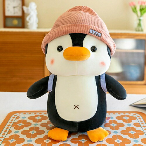ぬいぐるみ ペンギン 可愛い リアル 抱き枕 昼寝枕 動物 クッション おもちゃ 萌え萌え 縫いぐるみ 車用 店飾り 部屋飾り クリスマス プレゼント 誕生日 FALSE