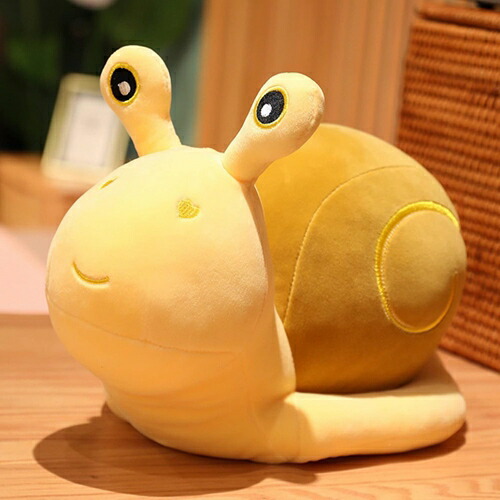 カタツムリ ぬいぐるみ 可愛い 抱き枕 おもちゃ 20cm ふわふわ クッション 縫い包み 寝添い おしゃれ 動物 縫いぐるみ プレゼント ギフト 贈り物 誕生日 お祝い インテリア 店飾り