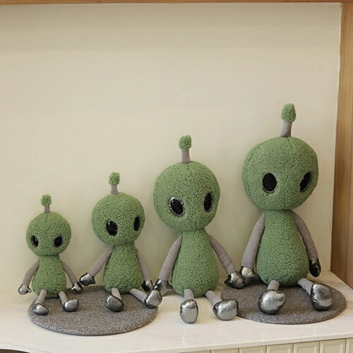 ぬいぐるみ 宇宙人 可愛い おもちゃ クッション 抱き枕 48cm おしゃれ 寝添い 縫い包み 贈り物 誕生日 お祝い 子供 彼女へ プレゼント ギフト クリスマプレゼント インテリア 店飾り