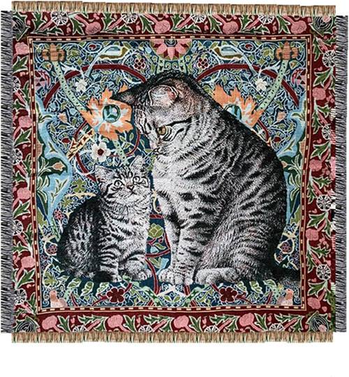 毛布 編み物 猫柄 油画柄 肩かけ 肩かけ 長椅子覆いかぶせる テーブルクロス マルチ差し交わす 総柄 面白おかしい 多役立つこと タッセル 挂毯 エスニック 防寒保温 通年当て嵌める 多役立つこと 室内装飾 御部屋飾りつけ 1