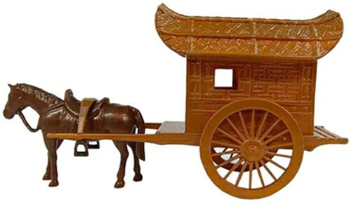 馬の車 レトロ 庭飾り ガーデン 置物 オブジェ 枯山水 盆栽造園 盆栽飾り インテリア 樹脂製