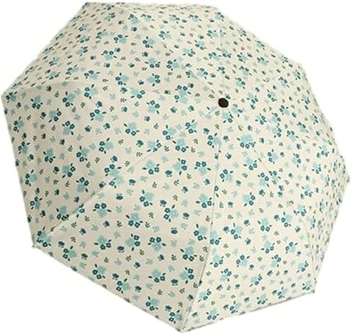 日傘 折りたたみ傘 ちいかわ 遮光花かんむり ミニ イエロー 晴雨兼用 親骨57cm 手開き300g 軽量 レディース 可愛い 通勤 通学 ガーリー 花柄 女性 大人 学生