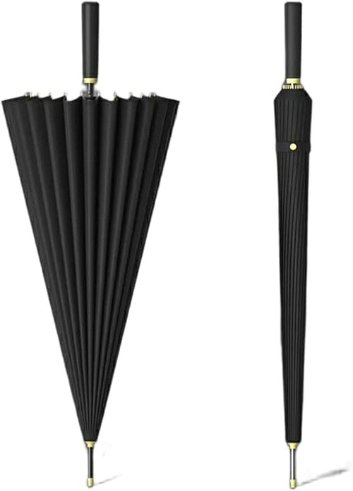 ベーシックスタンダード 長傘 メンズ 大きい 紳士傘 超撥水加工 傘下の直径115CM ワンタッチ ジャンプ傘 丈夫 軽量 グラスファイバー骨 強風 耐風 壊れにくい 特殊構造