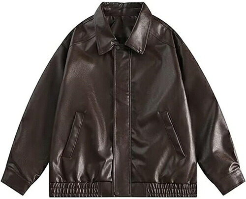 ジャケット 革ジャケット レザーコート レディース メンズ hip hop 革ジャンパー ライダースジャケット 防風性 ジップアップ カジュアル ゆったり アウター 春秋冬着 普段着 旅行 お出掛け