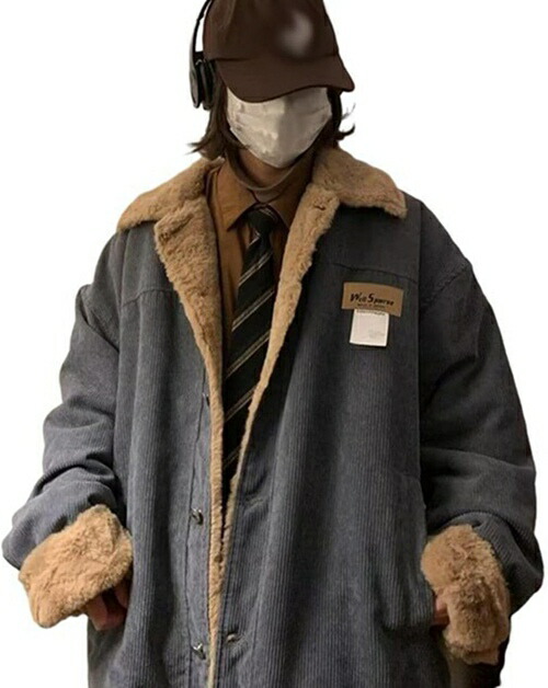 楽天市場】VISION ジャケット 切り替え ボアジャケット メンズ