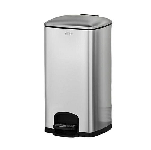 ゴミ箱 ふた付き 30L ダストボックス 角型 ペダル式 ごみ箱 スリム おしゃれ 抗菌 消臭 密閉 音無し 部屋 キッチン リビングルーム トイレ 浴室 オフィス用 スチール