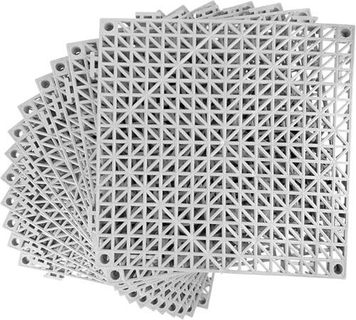 お風呂マット 30枚セット 浴室内 滑り止めマット PVC素材 30X30cm厚1.4cm ジョイントマット 介護用マット 無地 大判 すべりどめ 風呂用すのこ DIYマット 抗菌速乾 滑り止め シー