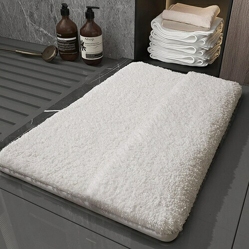 厚手 足拭きマット バスマット 速乾 吸水 ふわふわ 浴室足ふきマット マイクロファイバー おしゃれ 無地 無臭 60x90cm 滑り止め ふんわり 収納便利 スペースセーバー 浴室 洗面所 脱衣所 5,709円