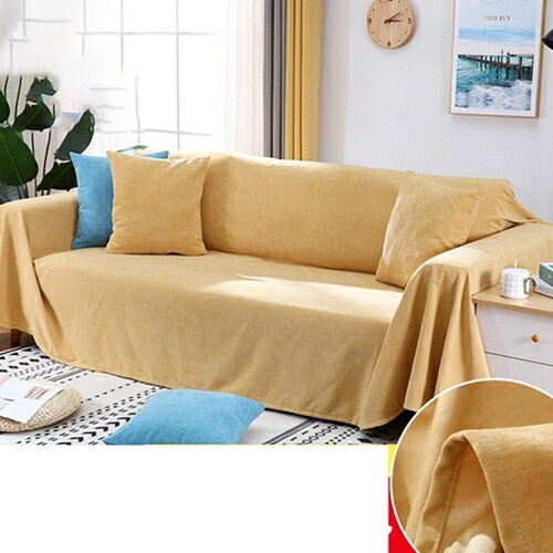 マルチカバー 北欧柄 3人掛け カラー 2人掛け 洗濯 ソファーカバー ベッドカバー シートカバー 2畳 正方形 白 シンプル おしゃれ かわいい デザイン フィット クロス マルチ 180*230c