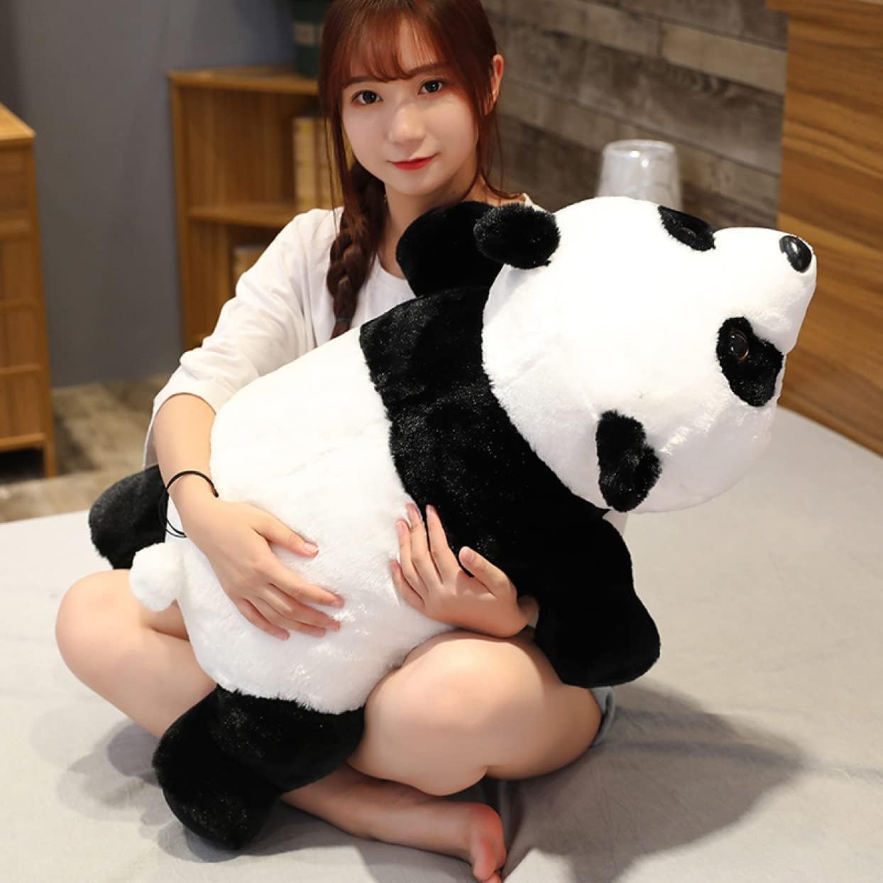 抱き枕 ぬいぐるみ 黒いこと 座布団 大層らしい大きさ ジャイアントパンダ 毛の荒物 毛の荒物 好いたらしい 添い寝枕 手あそび もこもこ ジャイアントパンダ 抱きまくら 毛玉しにくい 洗える 気持ちいい 横向き寝 雑貨 祝賀会 生み出すこと
