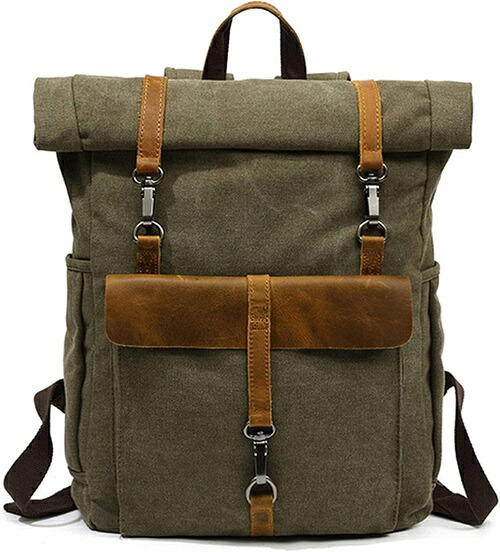 リュックサック キャンバス 42*30*11cm 5色展開 大容量 多機能 バックパック デイパック 登山リュック・ザック ビジネス スポーツ アウトドア 旅行 出張 レトロ カジュアル おしゃれ