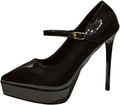 ハイヒール ストラップ パンプス pumps 12.5cmヒール 結婚式 パーティー 二次会 キャバ ピンヒール ポインテッドトゥパンプス 滑り止め フォーマル 美脚パンプス ストーム カジュアル フ