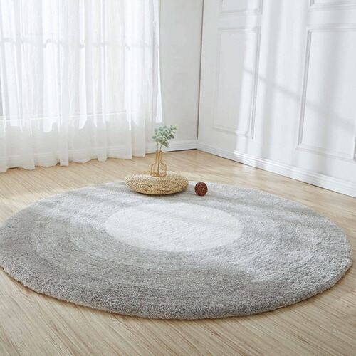 ラグ 洗える 120cm rug 円形 北欧 低反発 円形ラグ ライトグレー 低反発ラグ 120/160/200cm カーペット シャギーラグ 厚手 サークル モダン 絨毯 厚手 丸型 グリーン 滑り