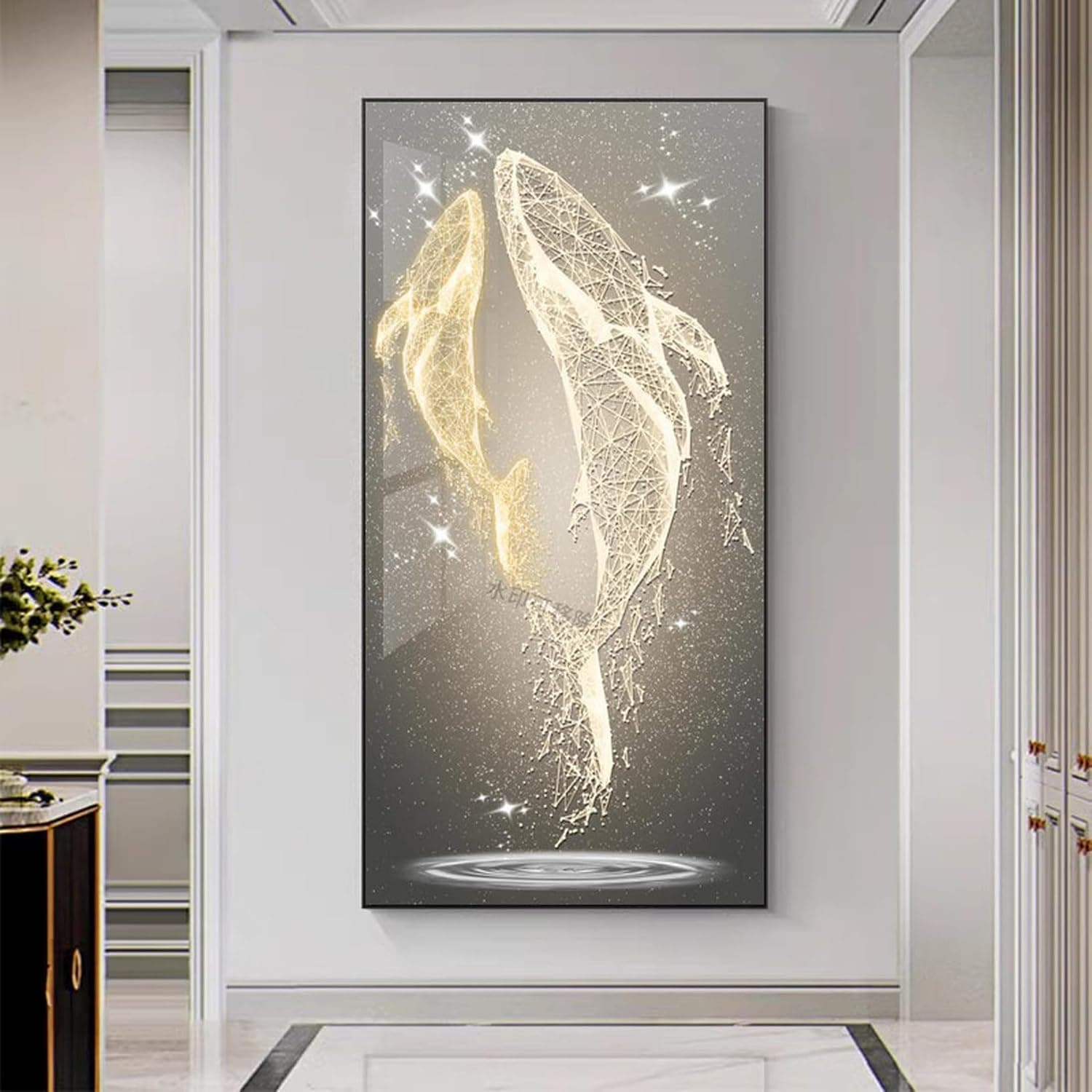 作物ダイアログボックス 張り出し 60*120糎 勇魚小間絵 室内装飾 図面 今めかしい 見晴らし画 かざり付ける画 部屋の入り口 飾りつけ 帆布 飾りつけ絵 作物ゲーム盤 お部屋飾りつけ 壁飾りつけ 壁の絵 寝椅子の周囲の状況図面 風水 お