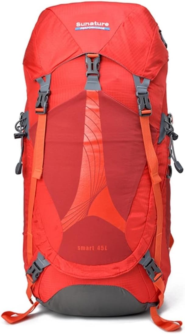 登山バッグ 45L 登山リュック 大容量 リュックサック 防水 ザック バックパック 収納性 超軽量 通気 男女兼用 多機能 キャンプ 防災 旅行 遠足 アウトドア