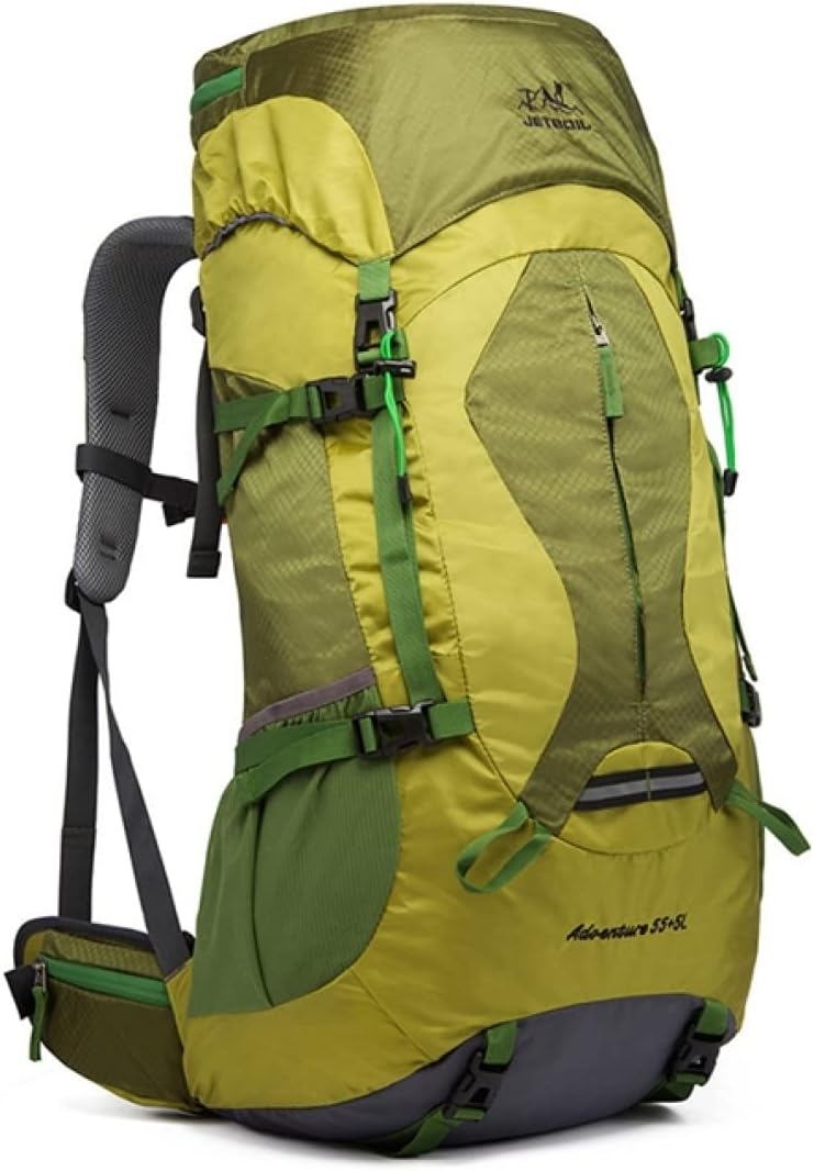 登山バッグ 60L 登山リュック 大容量 バックパック 防水 リュックサック ザック 多機能 収納性 超軽量 通気性 男女兼用 遠足 キャンプ 防災用 旅行 アウトドア