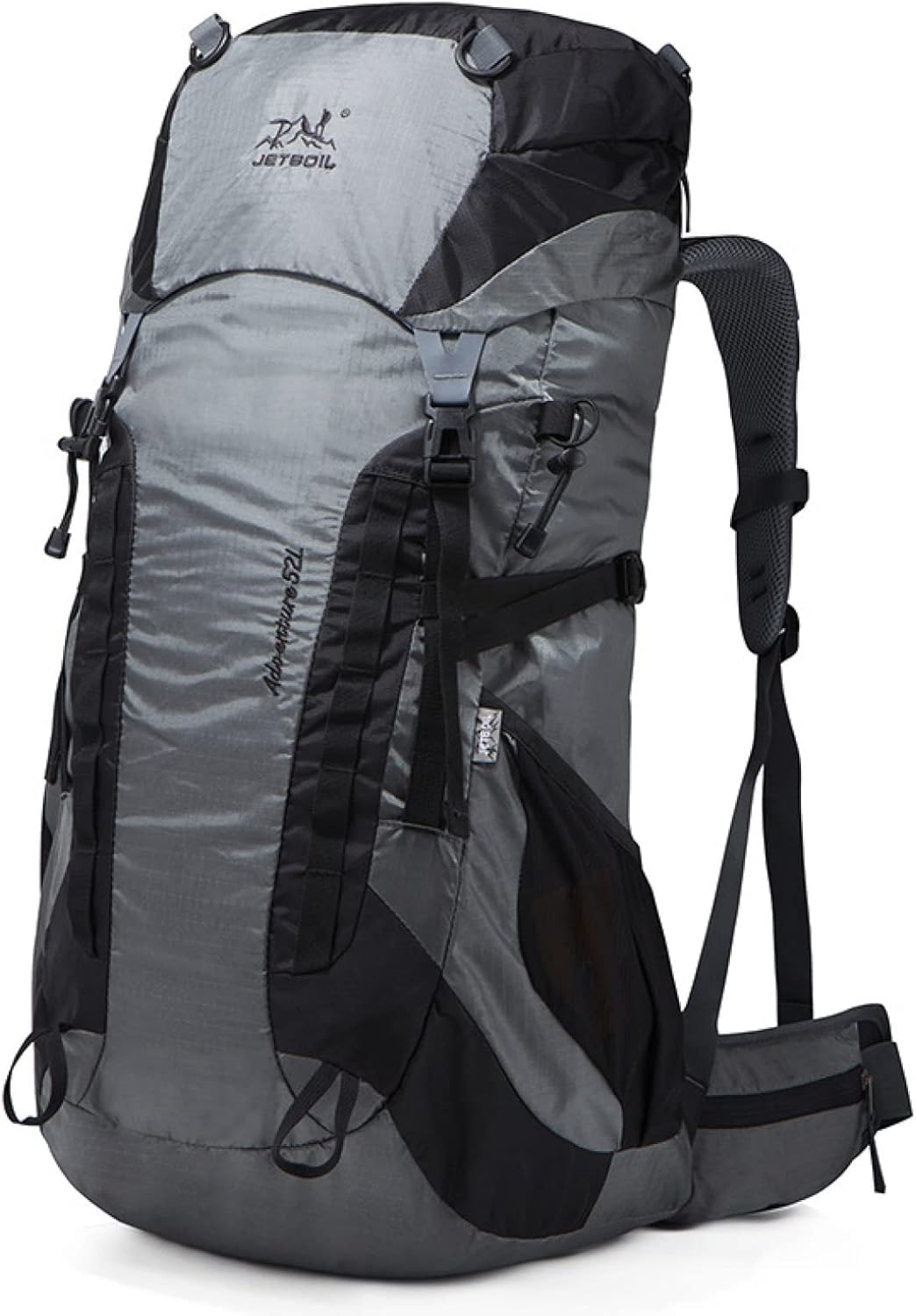 登山バッグ 52L 登山リュック 大容量 バックパック 撥水・防汚 リュックサック ザック 多機能 収納性 超軽量 通気性 男女兼用 ハイキング キャンプ 防災 遠足 旅行 アウトドア