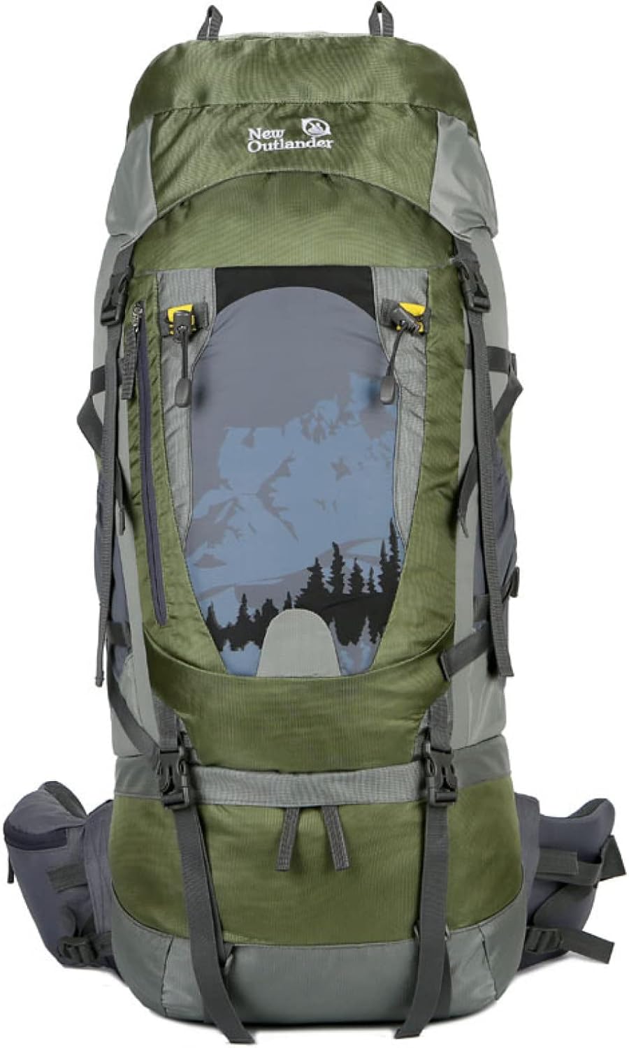 登山バッグ 80L 登山リュック 大容量 ザック 防水 バックパック リュックサック 超軽量 通気 男女兼用 収納性 多機能 防災 旅行 アウトドア用 キャンプ 遠足 ハイキング