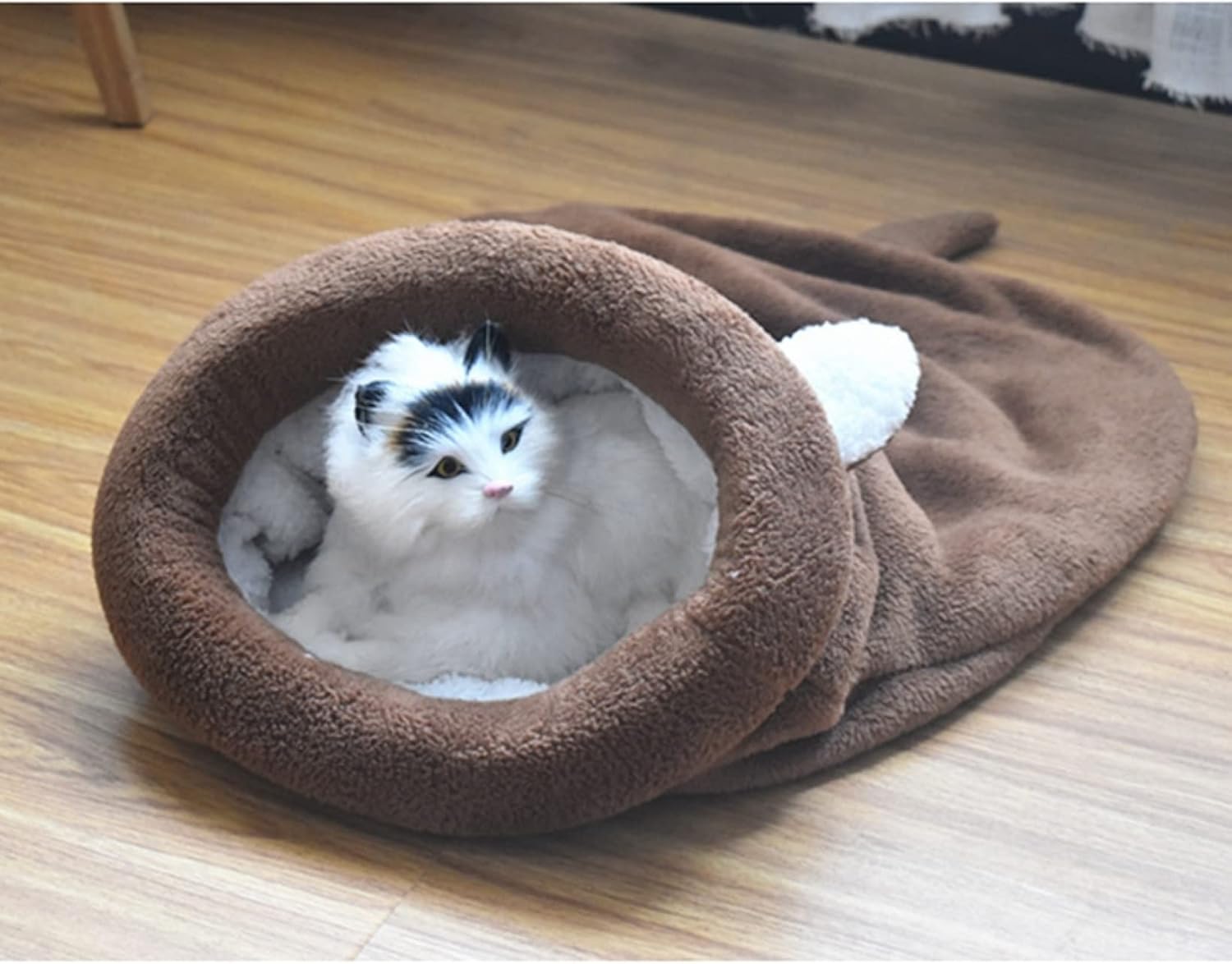 猫 ベッド 犬 ベッド ペット ベッド 猫 ふとん ペット マット クッション 寝袋 キャットハウス 可愛い 大きい かわいい 折りたたみ 収納便利 ペットハウス 猫グッズ ペット布団 グレー あった