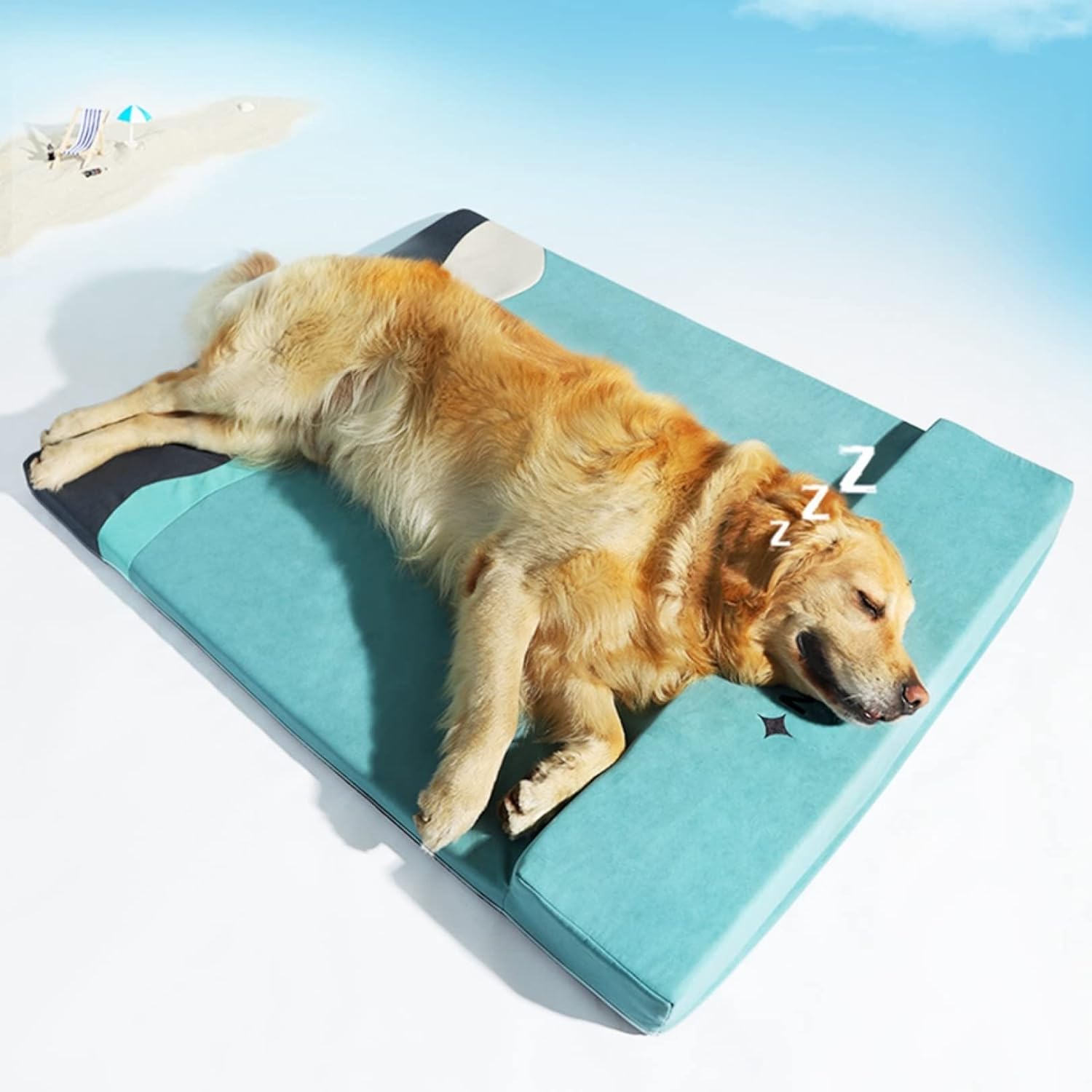 犬 ベッド ペットベッド 夏用 ペットソファー ペットクッション 枕付き クッション性が 防水 高反発 ふわふわ もこもこ ひんやり 高齢犬 子犬 猫 多頭飼い 取り外せるカバー 滑り止め 中型犬 大