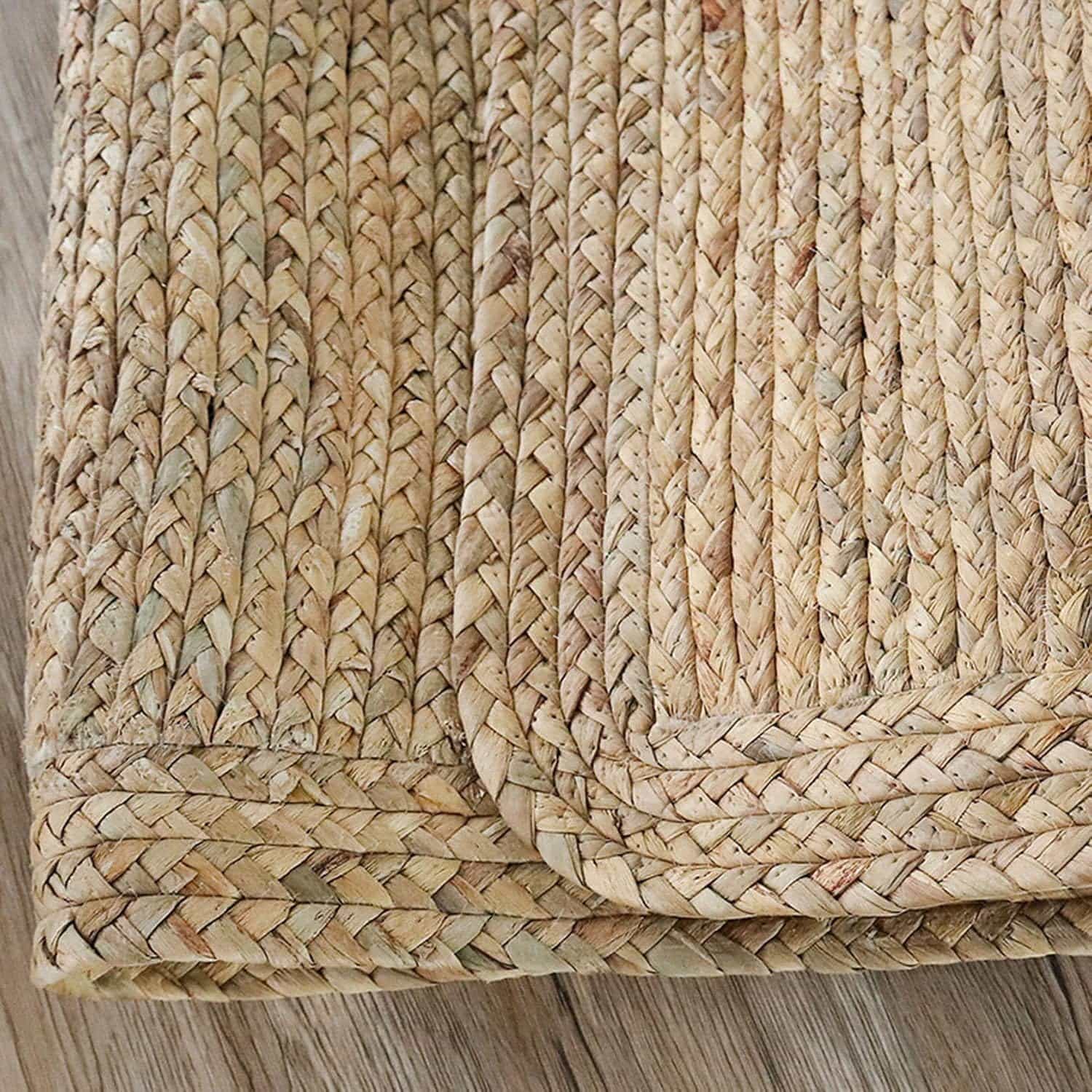 アシ 引っ敷き 草編み 引っ敷き センターラグ 夏用 猫用スクラッチ 90x150糎 すべり止め天然ゴム裏地 大判引っ敷き 防臭 足ふき 生まれながら衣料繊維 ヴィンテージ 室外 部屋の入り口 ウェルカムマット 縁側用
