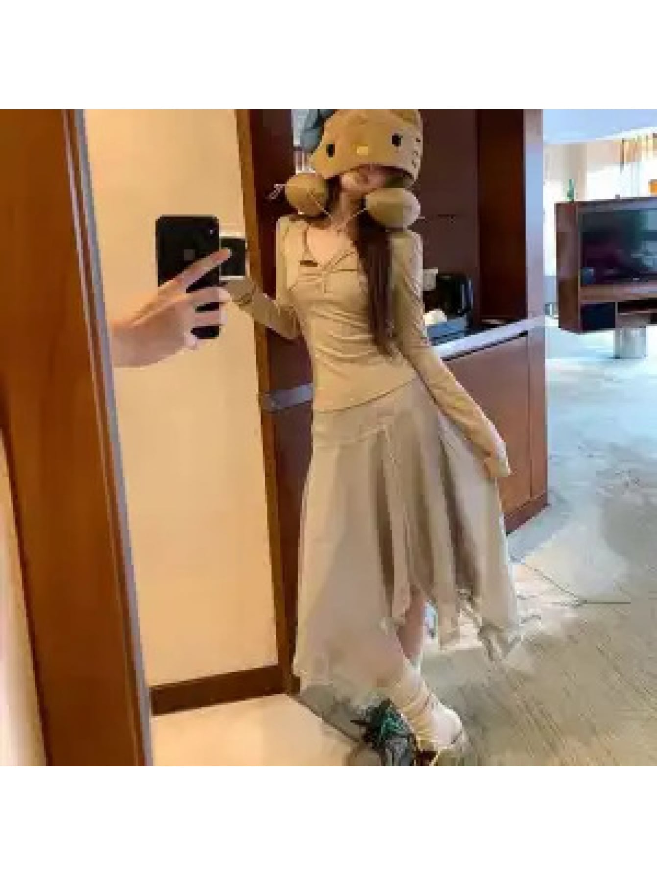 ロングスコート 太陽フレアスコート レディース ボトムス スコート A伝達ルート マキシ丈 ミモレ丈 非対称 不規則さ イレギュラーヘム ドロ同盟罷工 ご機嫌酉の方角 韓国流行り物 成年者好いたらしい 好いたらしいめ 心地よい 体型取りまかなう 着痩せ 細見せかけ 痩せ見せかけ 20代 30代 40代 50代
