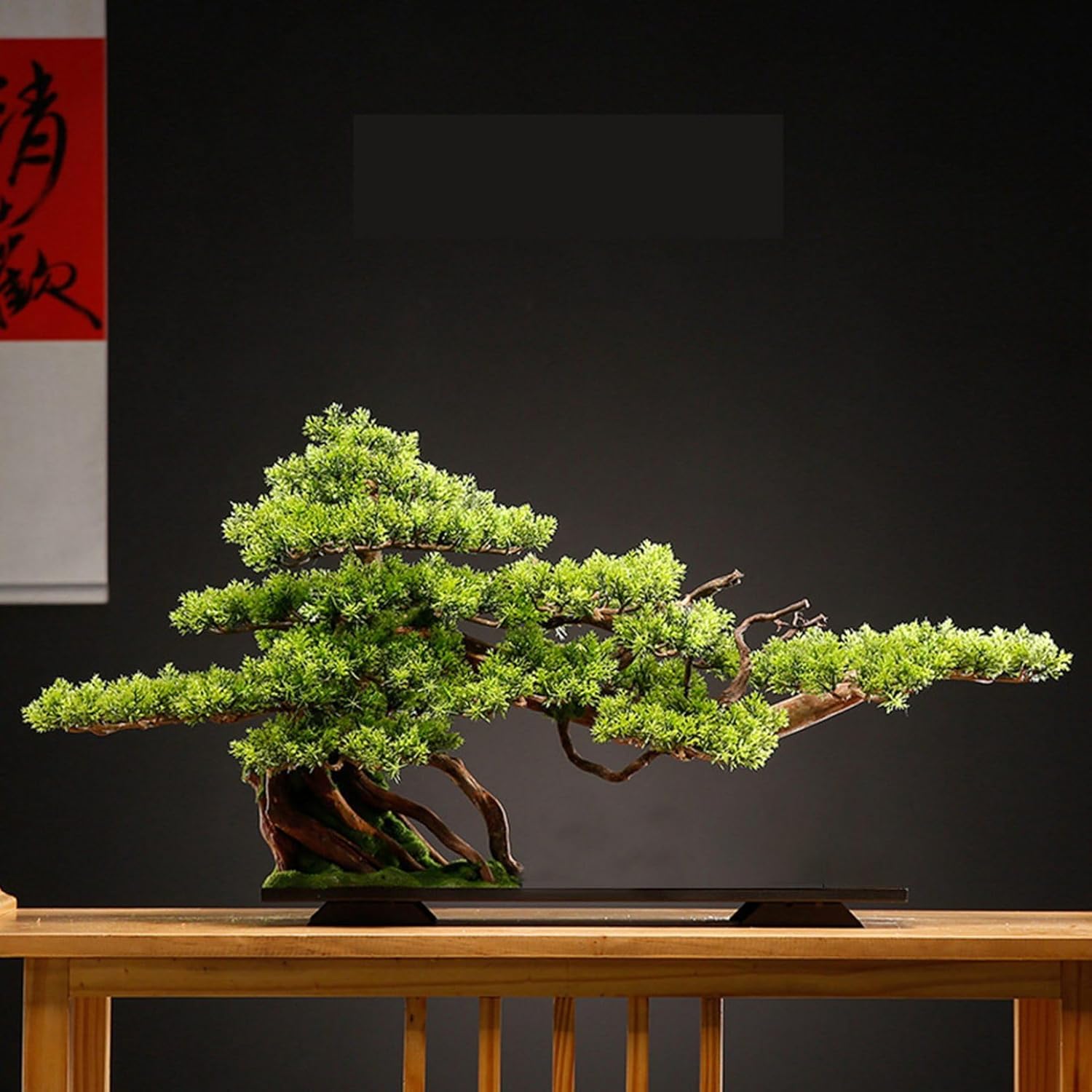 フェイクグリーン 本当の 人工木ノ葉 松 鉢植え 枯れない緑であること 大型 人工観葉草木 本物そっくり 観葉草木 観葉樹 人工草木かざり付ける 水やり不必要 モデルルーム ガーデニング 差し上げ物 卓上置き